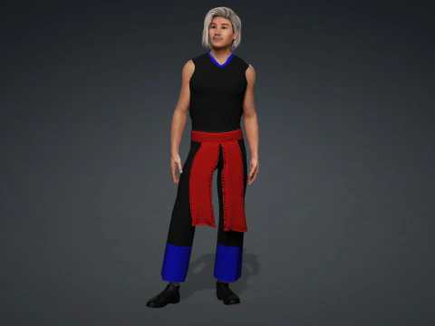 Txiv neej-mode 3D Model