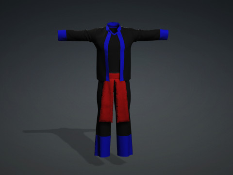 Txiv neej fashion 3D 模型