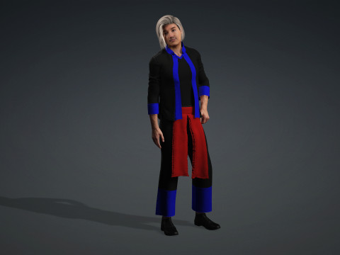 Txiv neej fashion 3D 模型