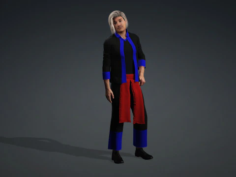 Txiv neej fashion 3D Model