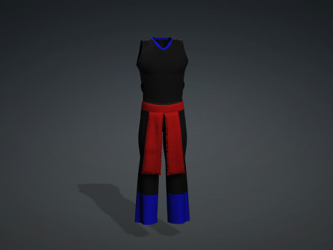 Txiv neej fashion 3D 模型