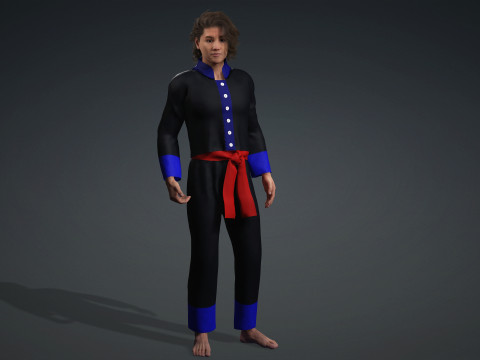 Txiv nraug hmoob fashion 3D Model