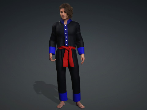 Txiv nraug hmoob fashion 3D 模型