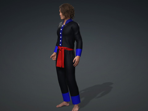 Txiv nraug hmoob fashion 3D 模型