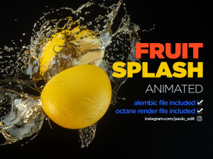 fruit splash 3D 모델