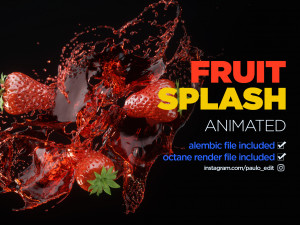 fruit splash 3D Модель