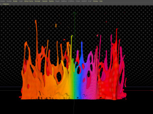 paint splash 3D 模型