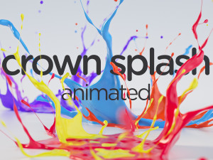 crown splash 3D Models