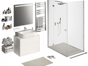 bathroom set part 1 3D-Modell
