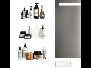 набор для ванной, часть 1 3D Модель