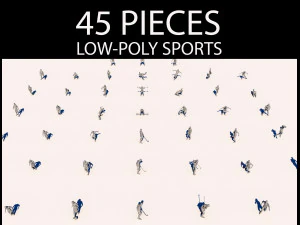 लोपोली लोग स्पोर्ट्स पैक कर रहे हैं 3D मॉडल