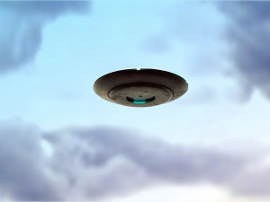 ufo rigged and animated 3D 모델