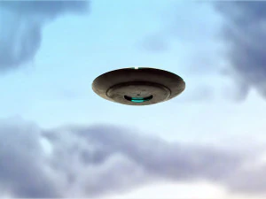 ufo rigged and animated 3D Model
