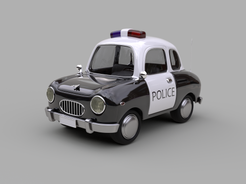 Cartoon Car Pack Modello 3D