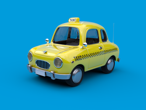 Cartoon Car Pack Modello 3D