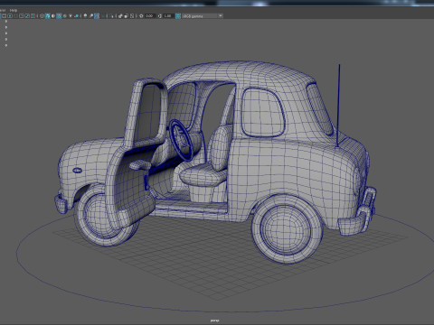 Cartoon Car Pack Modello 3D