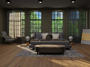 bedroom scene 3D Model
