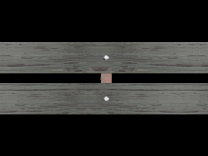 bench wooden metal street 01 3D मॉडल