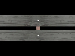 bench wooden metal street 01 3D Model