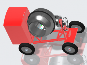 mixing machine Model 3D