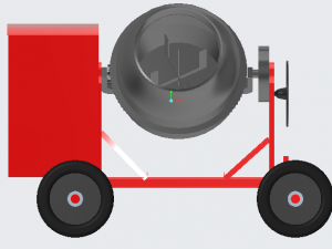 mixing machine Model 3D