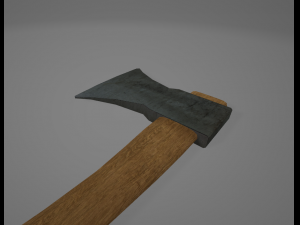 simple axe Modèle 3D