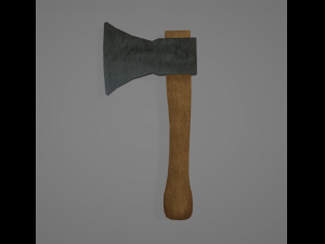 simple axe Modèle 3D