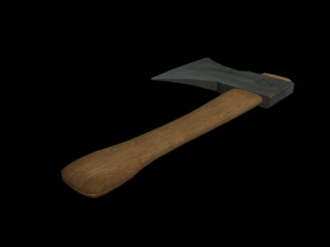 simple axe Modèle 3D