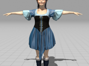 elf women 3D Model