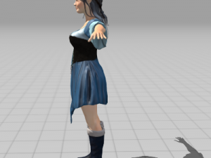 elf women 3D Model