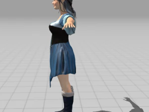 mulheres elfas Modelo 3D