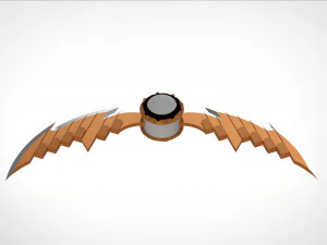 bomba de abóbora com lâminas de barbear modelo de impressão 3D Modelo de Impressão 3D