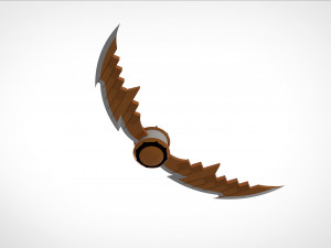 pumpkin bomb with razors 3d print model 3D 打印模型