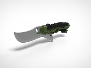 Shark Knife - 3D Model by CosplayItemsRock