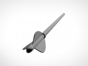 hawkeyes arrow from the avengers 3d print model Modello di stampa 3D