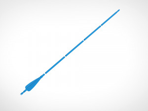 hawkeyes arrow from the avengers 3d print model Modello di stampa 3D