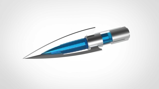 the hawkeye arrowhead from the movie avengers age of ultron 3D Print Model .c4d .max .obj .3ds .fbx .stl .blend 