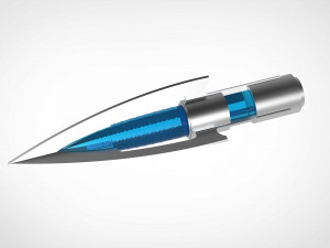 the hawkeye arrowhead from the movie avengers age of ultron 3D-printmodel