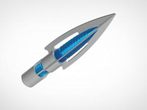 the hawkeye arrowhead from the movie avengers age of ultron 3D Print Model