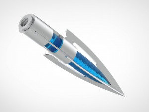 the hawkeye arrowhead from the movie avengers age of ultron 3D Print Model