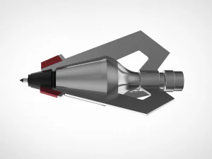 the hawkeye arrowhead 4 from the movie avengers age of ultron 3D Print Model
