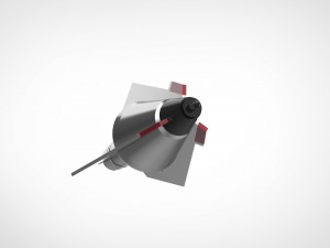 the hawkeye arrowhead 4 from the movie avengers age of ultron 3D-Druckmodell