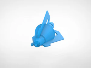 the hawkeye arrowhead 4 from the movie avengers age of ultron 3D Print Model