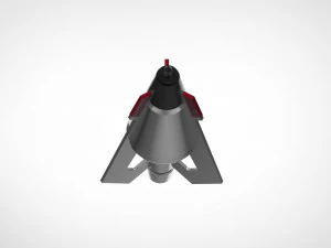 the hawkeye arrowhead 4 from the movie avengers age of ultron 3D Print Model