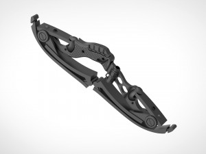 collapsible hawkeye bow 3d print model 3D Print Model