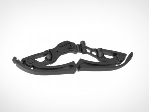 collapsible hawkeye bow 3d print model 3D Print Model