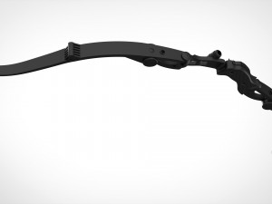 collapsible hawkeye bow 3d print model 3D Print Model