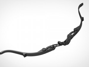 collapsible hawkeye bow 3d print model 3D Print Model