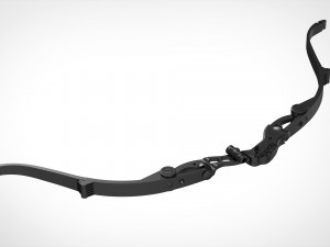 collapsible hawkeye bow 3d print model 3D Print Model