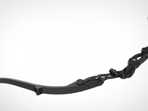 collapsible hawkeye bow 3d print model 3D Print Model
